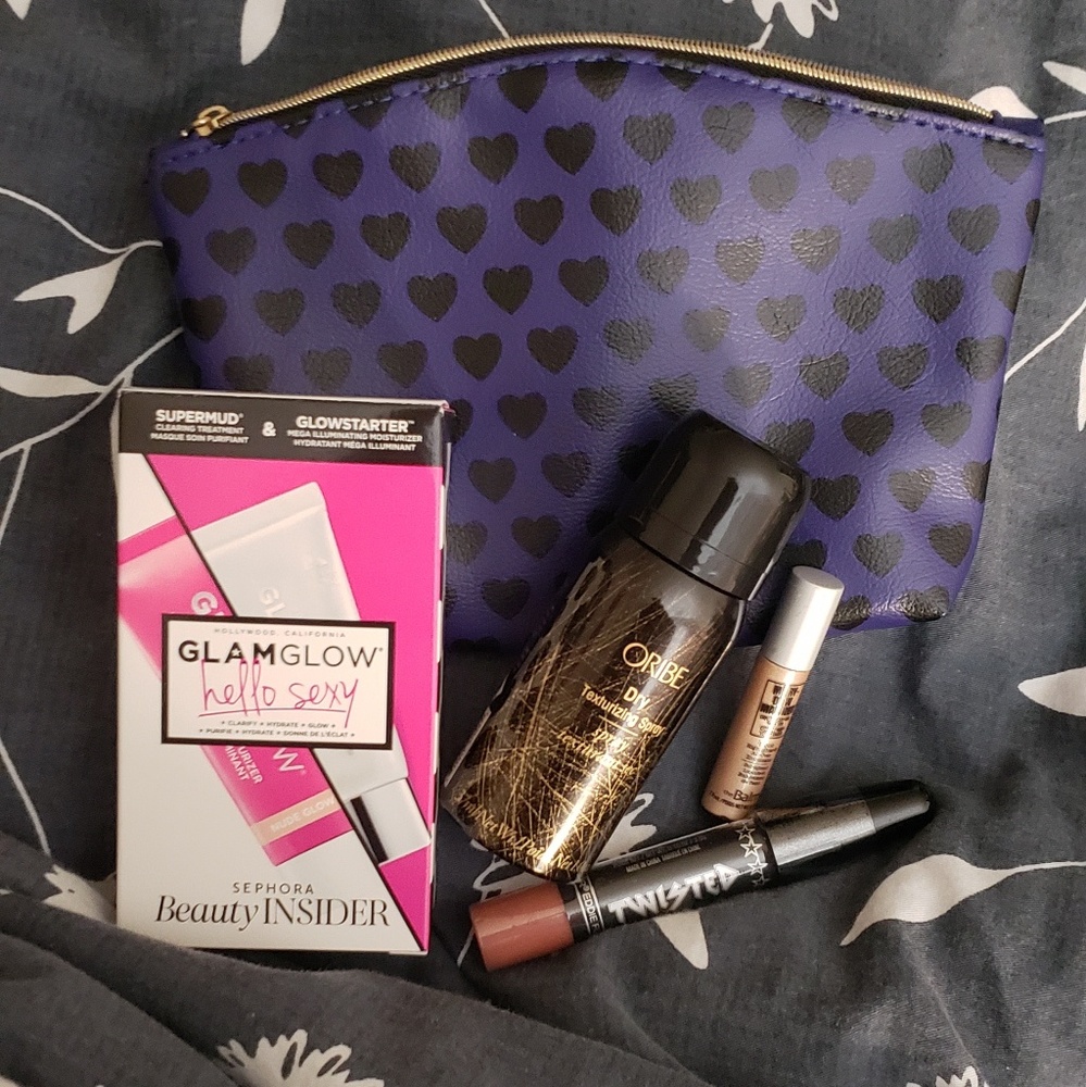 High end beauty bundle cosmetics and hair